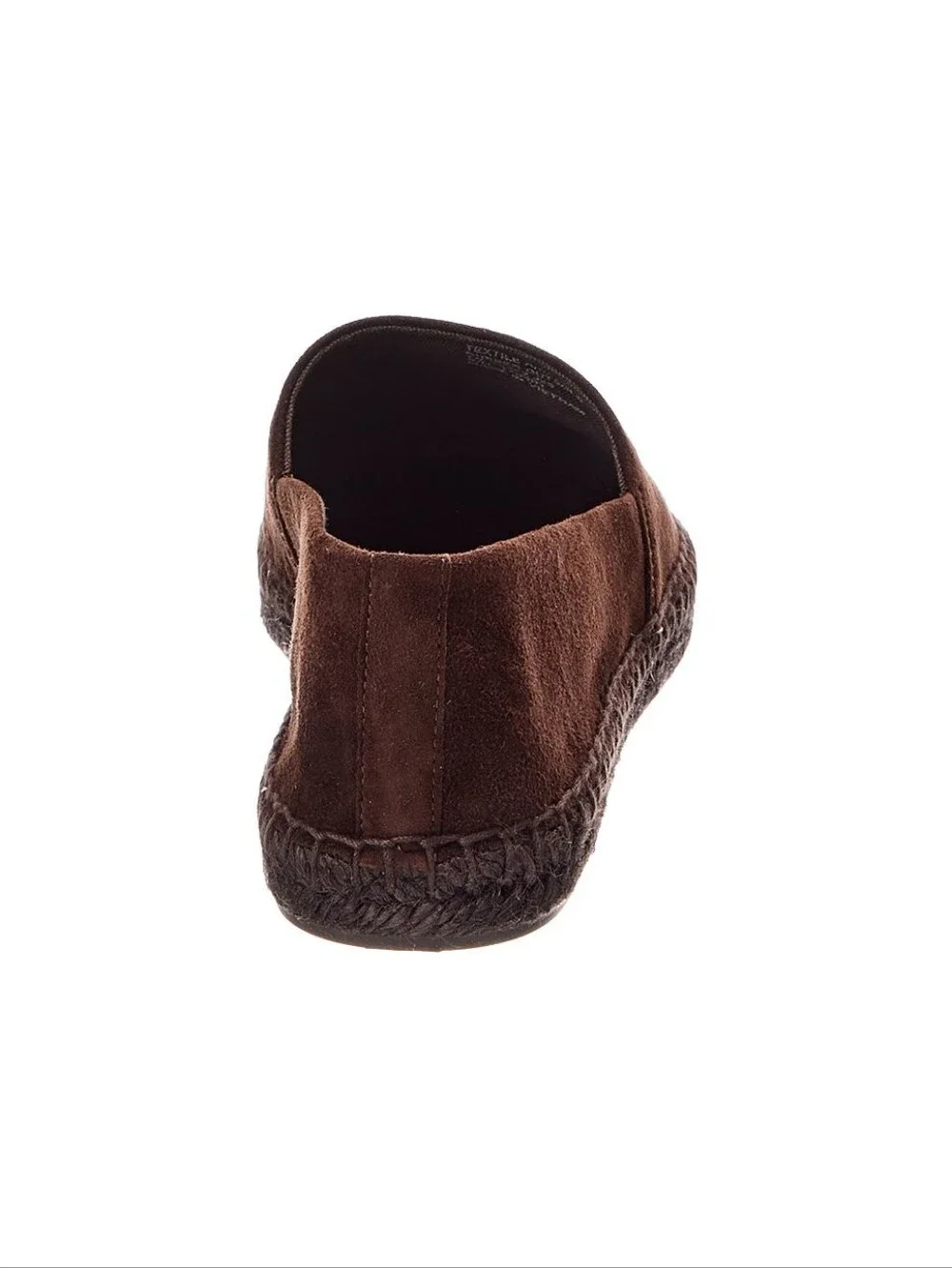 Tory Burch Embellished Suede Espadrille Dark Cocoa NEW